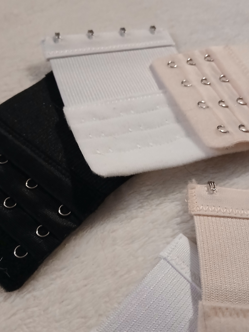 Bra Extenders - Set of 9 — Black, White, Beige, Gray BRAND NEW - Picture 3 of 4